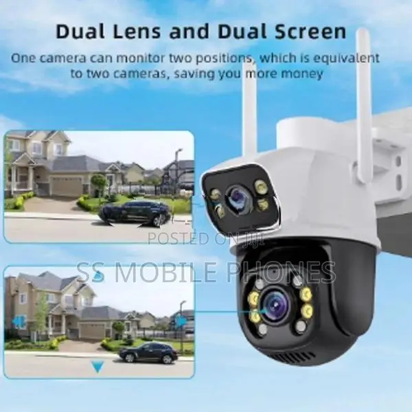 4MP WIFI Dual Screen PTZ Camera