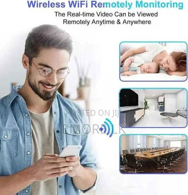 Mini Spy Camera,Wireless WiFi HD 1080P