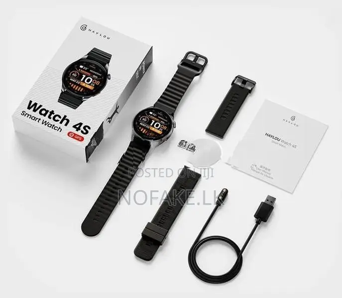 Haylou watch 4s Smartwatch with GPS And Amoled Display