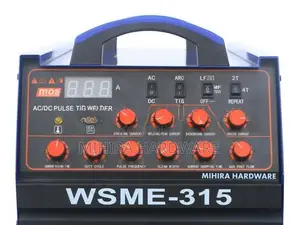 WSME 315 AC DC PULSE TIG Welder RETOP Aluminium SS Welding Plant Machi