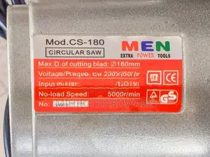 MEN DS7 180E (CS180) 1300 Watts Circular Power Saw machine
