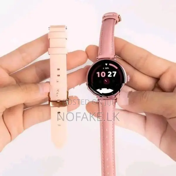 Kieselect Pura Ele New Pink Ladies Smart Watch with Amoled Display