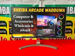 24 INCH FRAMELESS IPS LG MONITOR ( INBUILT SPEAKER )