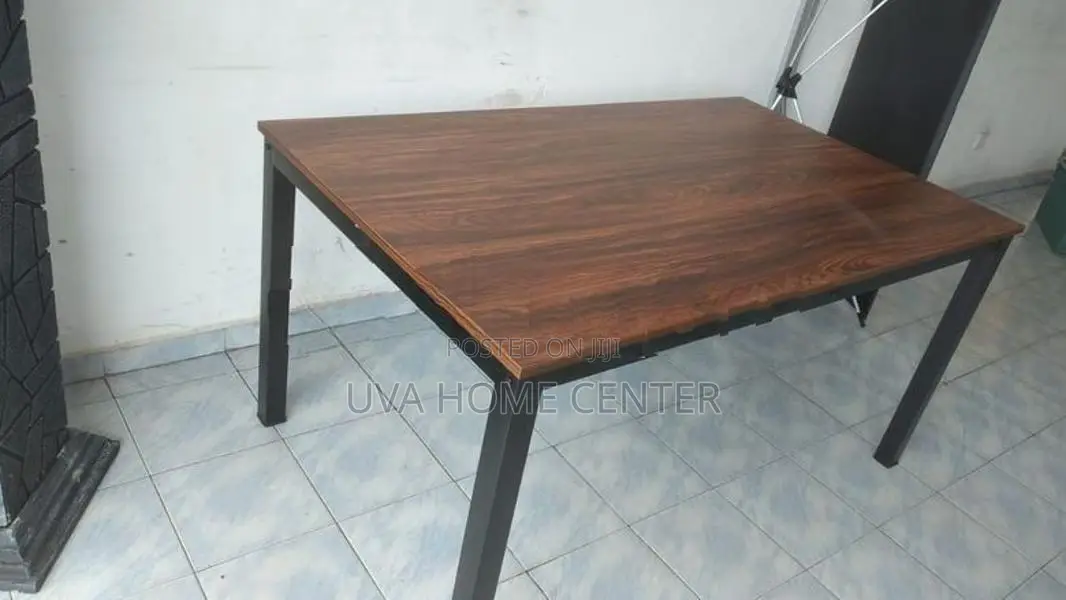 5x3Ft Melamine Table with Steel Frame
