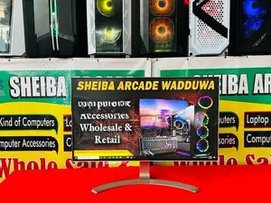 24 INCH FRAMELESS IPS LG MONITOR ( INBUILT SPEAKER )