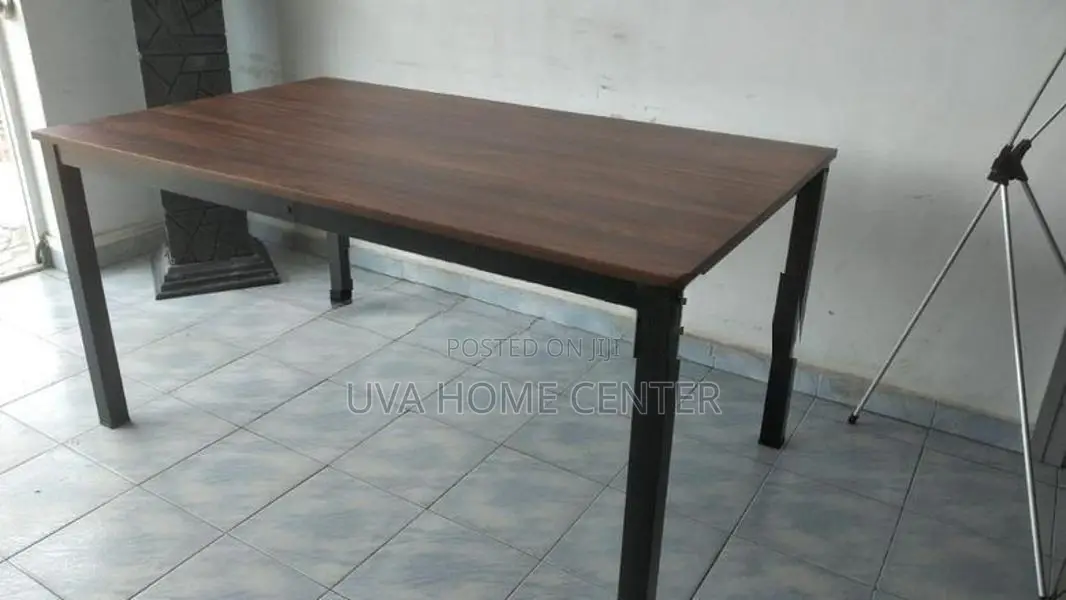 5x3Ft Melamine Table with Steel Frame
