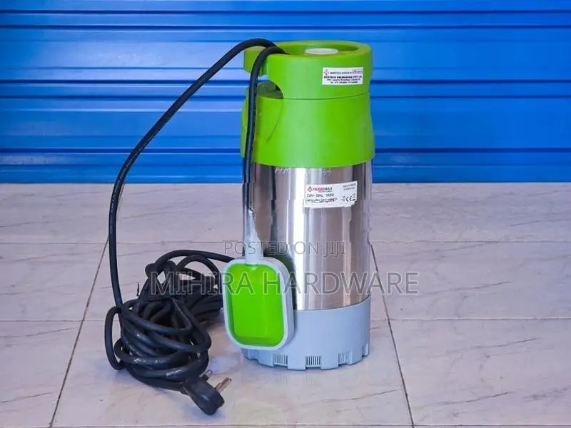 1kW Clean water Submersible pump deep well HUGO motor clear Jabos
