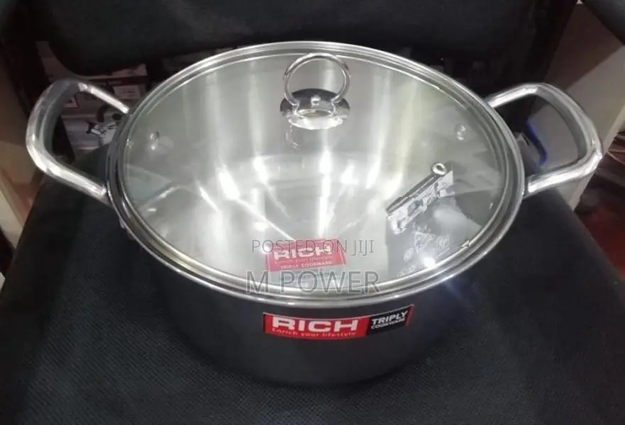 Rich Casserole with Glass Lid 24cm (RHCR-769-24)