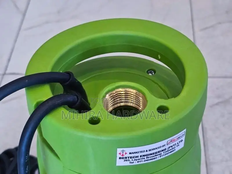 1kW Clean water Submersible pump deep well HUGO motor clear Jabos