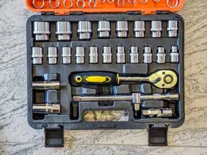 37 Pcs DEKE CR V Box Socket Set & Combination Wrench Key Hand Tool Kit
