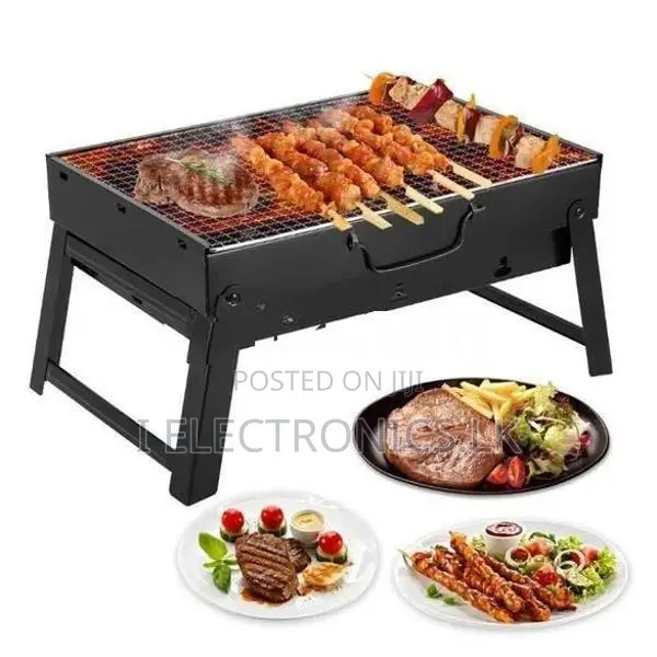 Barbecue Grill Foldable Charcoal Camping Outdoor Cooking Portable
