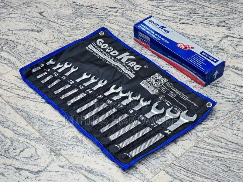 14 pcs combination wrench key set GOOD KING brand CRV tools