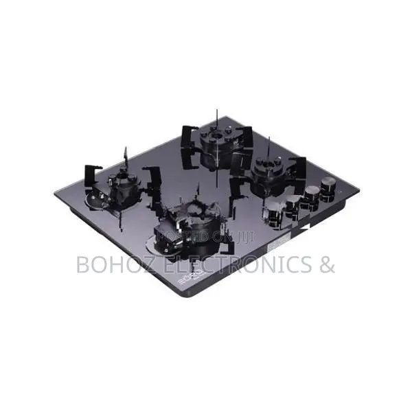 Euro Cooker Hob 4 Burner Magic Tempered JZG54002B