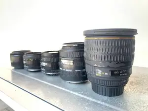 canon DSLR Prime Lenses Stock