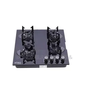 Euro Cooker Hob 4 Burner Magic Tempered JZG54002B