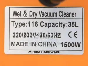ARITA 1500 Watts 35L wet & dry vacuum cleaner machine