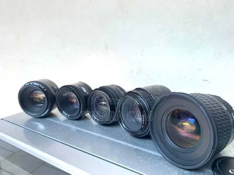 canon DSLR Prime Lenses Stock