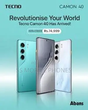 Tecno Camon 40 8\256GB (Brand New)