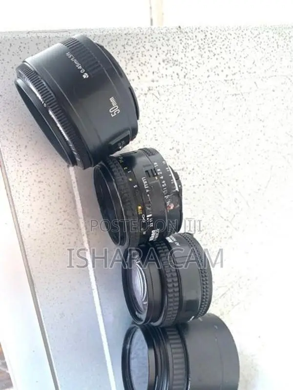 canon DSLR Prime Lenses Stock
