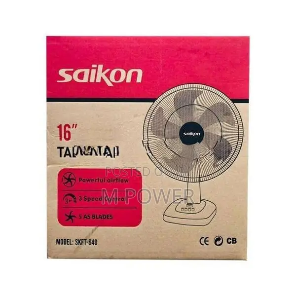 Saikon Table Fan - 16 (SKFT-640)