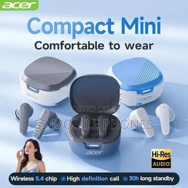 Acer OHR503 Lightweight Bluetooth Headphone