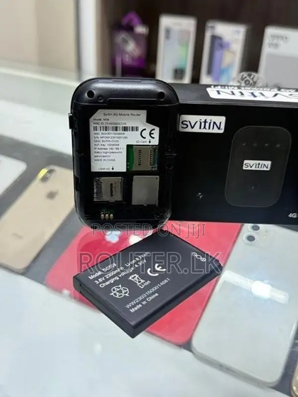 Unlock Mobitel M09 Pocket Router New (SVITIN) FDD/TDD All Sim 4G