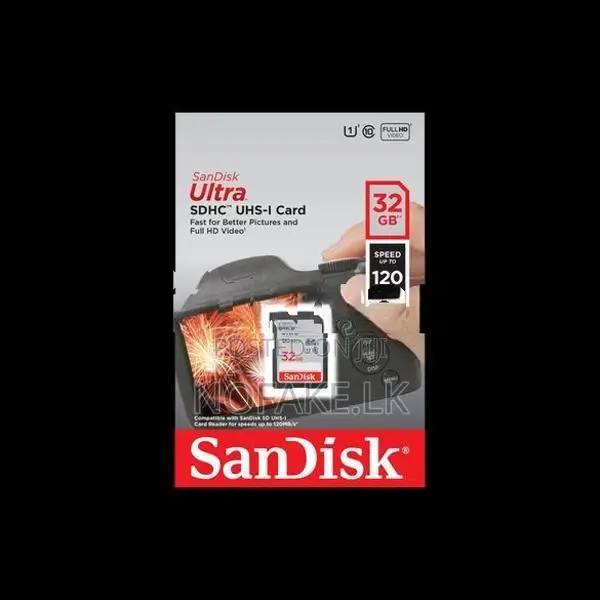 Sandisk 32GB SD Card 100Mbps Memory Chip