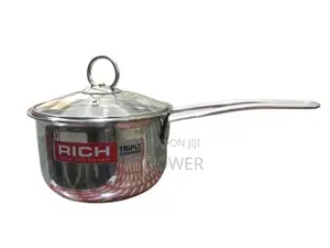 Rich Sauce Pan Tea Pot with Glass Lid 14cm – (RHSP-768-14)