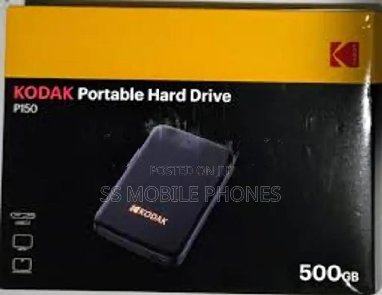 KODAK P150 External Hard Drive 500GB