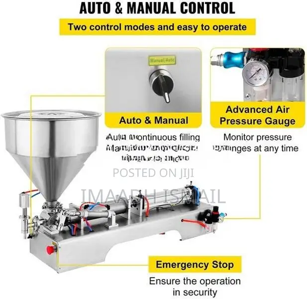 500ML CREAM/PASTE FILLING MACHINE
