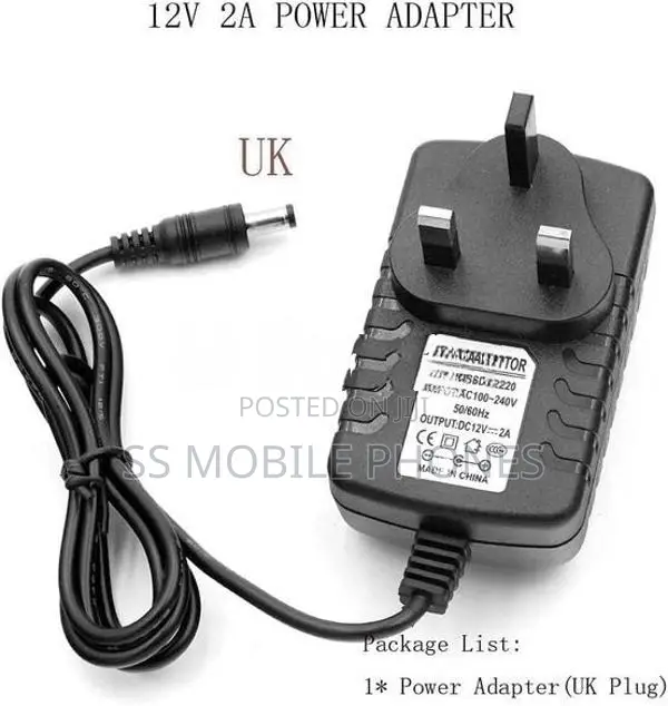 CCTV Universal Power Adapter