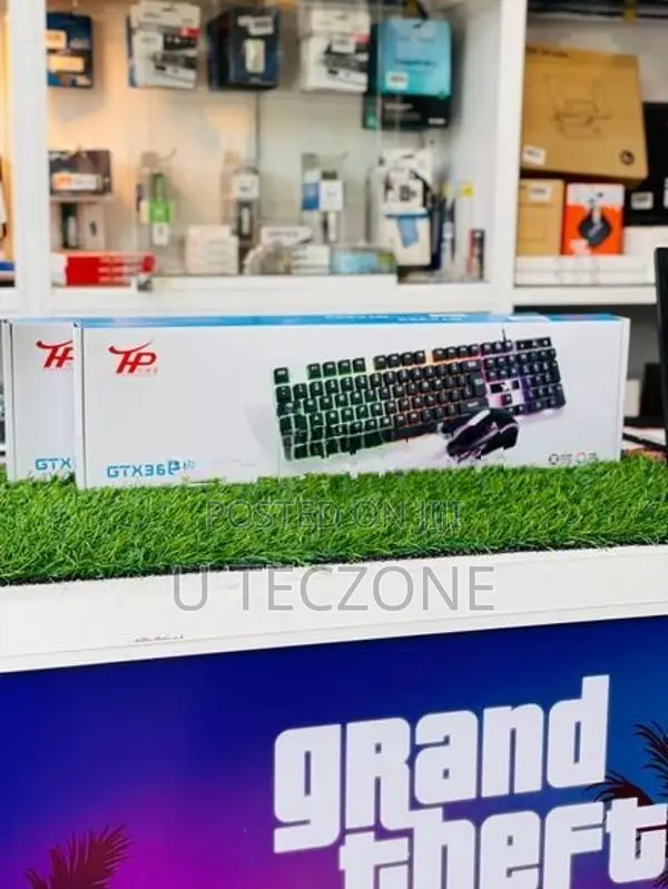 GTX 360 GAMING KEYBOARD MOUSE COMBO RGB