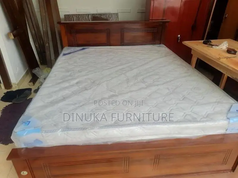 Teak Box Bed 6ft 5 Feet
