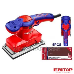 320 Watts EMTOP EFSR 3201 90x180mm Wood finishing hand sander machine