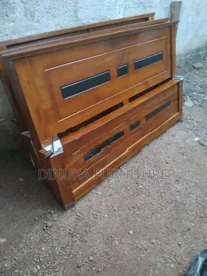 Teak Box Bed 6ft *5ft