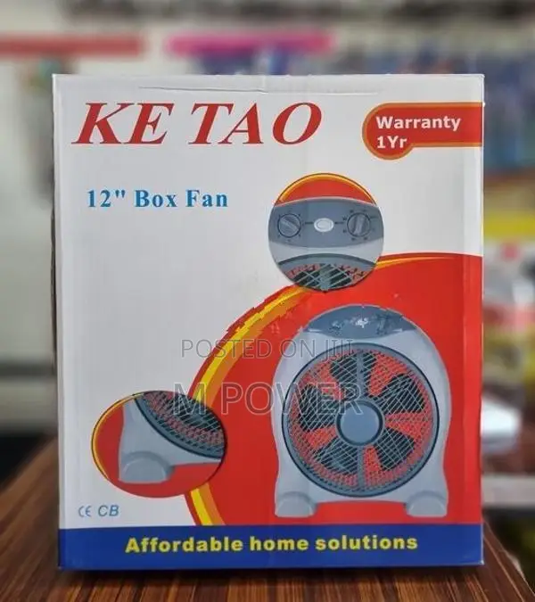 Ketao Box Fan 12" (KYT-30)