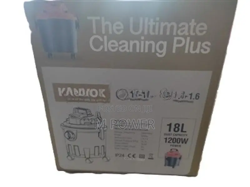 Kanvox Vacuum Cleaner 18L 1200W – (KANV18)