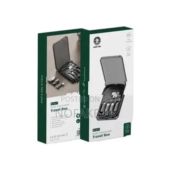 Green Lion 6 In 1 Multifuntional Travel Box