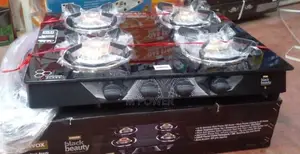 Kanvox 4 Burner Gas Cooker - Black Beauty (KGGB-401)
