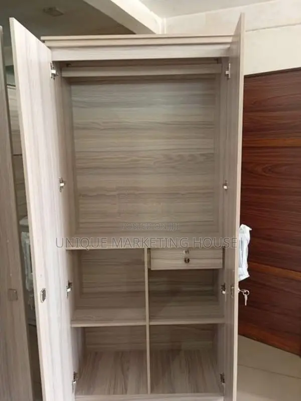 Modern 2D American White H/Hanging wardrobe