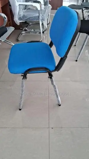 Fabric Blue Visitor Chairs