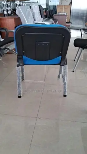 Fabric Blue Visitor Chairs