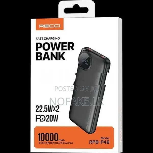 RECCI 22.5W 20W 10000mah Fast Charging Power Bank