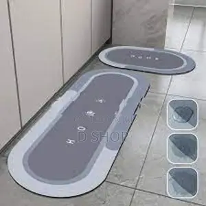 2 Pcs Kitchen Floor Mat - Water Absorption Carpet