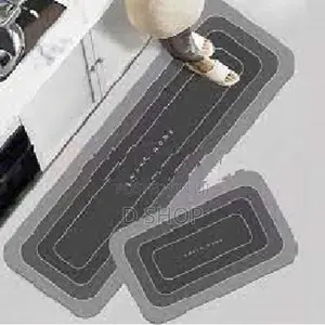 2 Pcs Kitchen Floor Mat - Water Absorption Carpet