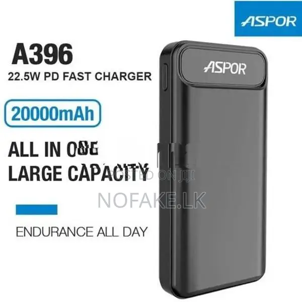 ASPOR 22.5W 20000mAh Power Bank