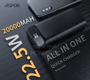 ASPOR 22.5W 20000mAh Power Bank