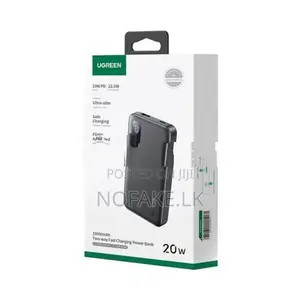 UGREEN 20W & 22.5W 10000Mah Safe Charging And Flight Approved Power Ba