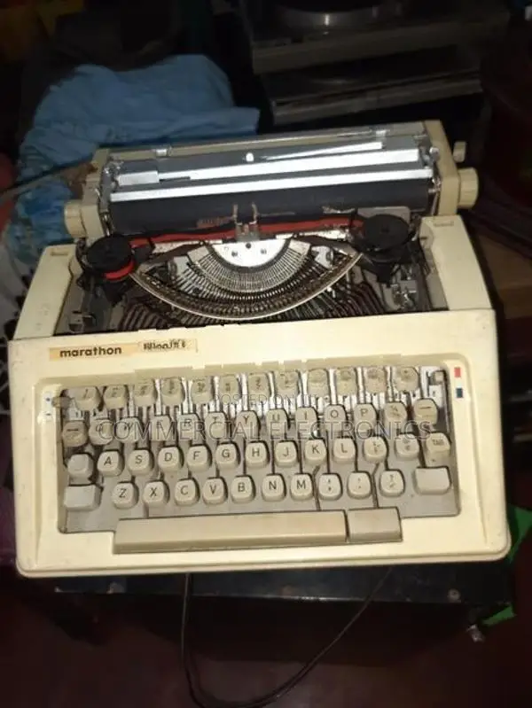 Antique Typewriter English