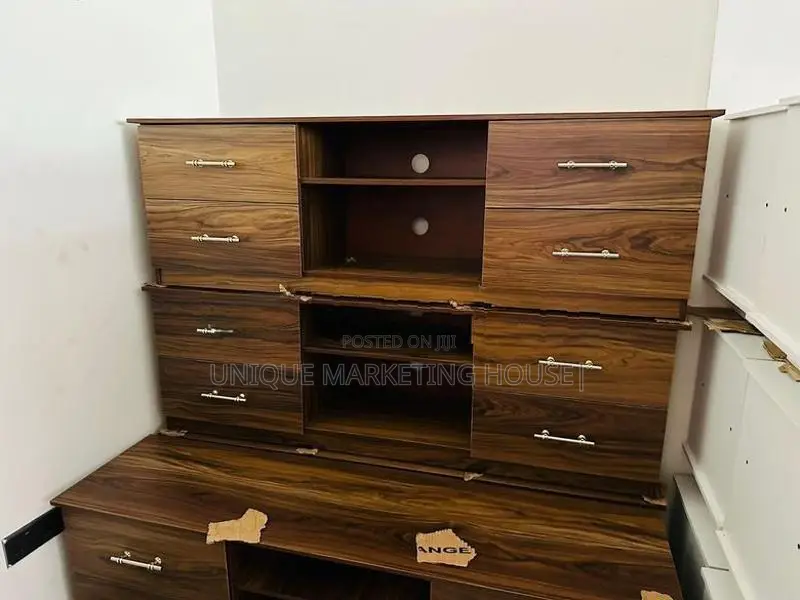 Modern 65” Double Drawer Tv Stands